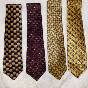 Countess Mara Handmade in Italy 4 Men’s Silk Ties